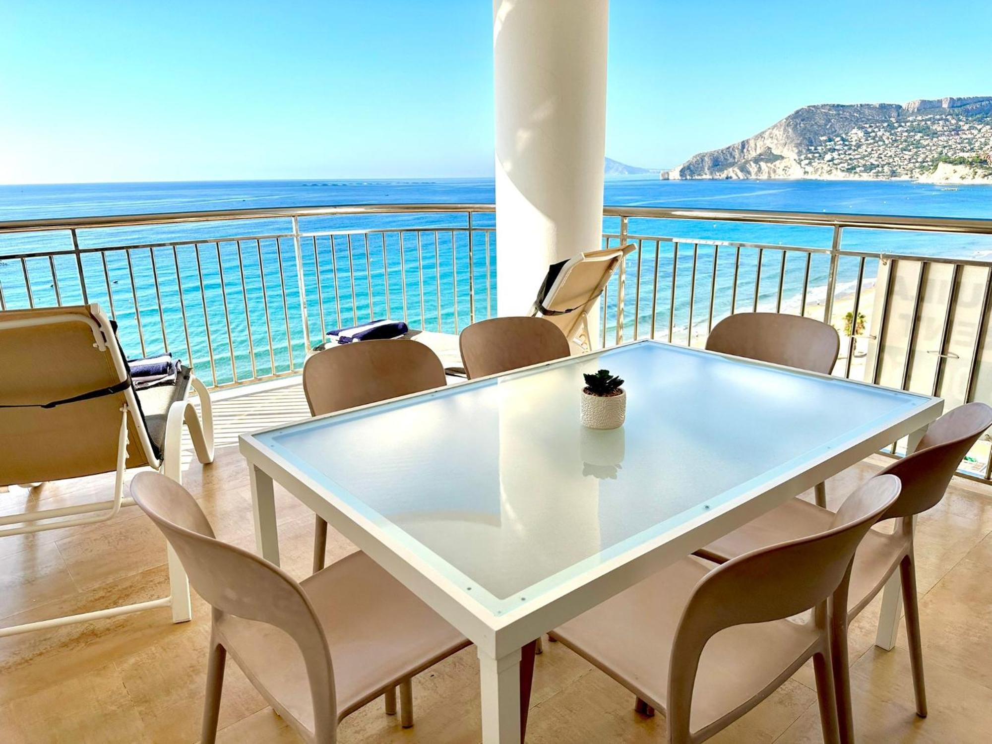 Porto Azul 10A Frontal Penon & Sea View First Line Arenal Beach Calpe Buitenkant foto