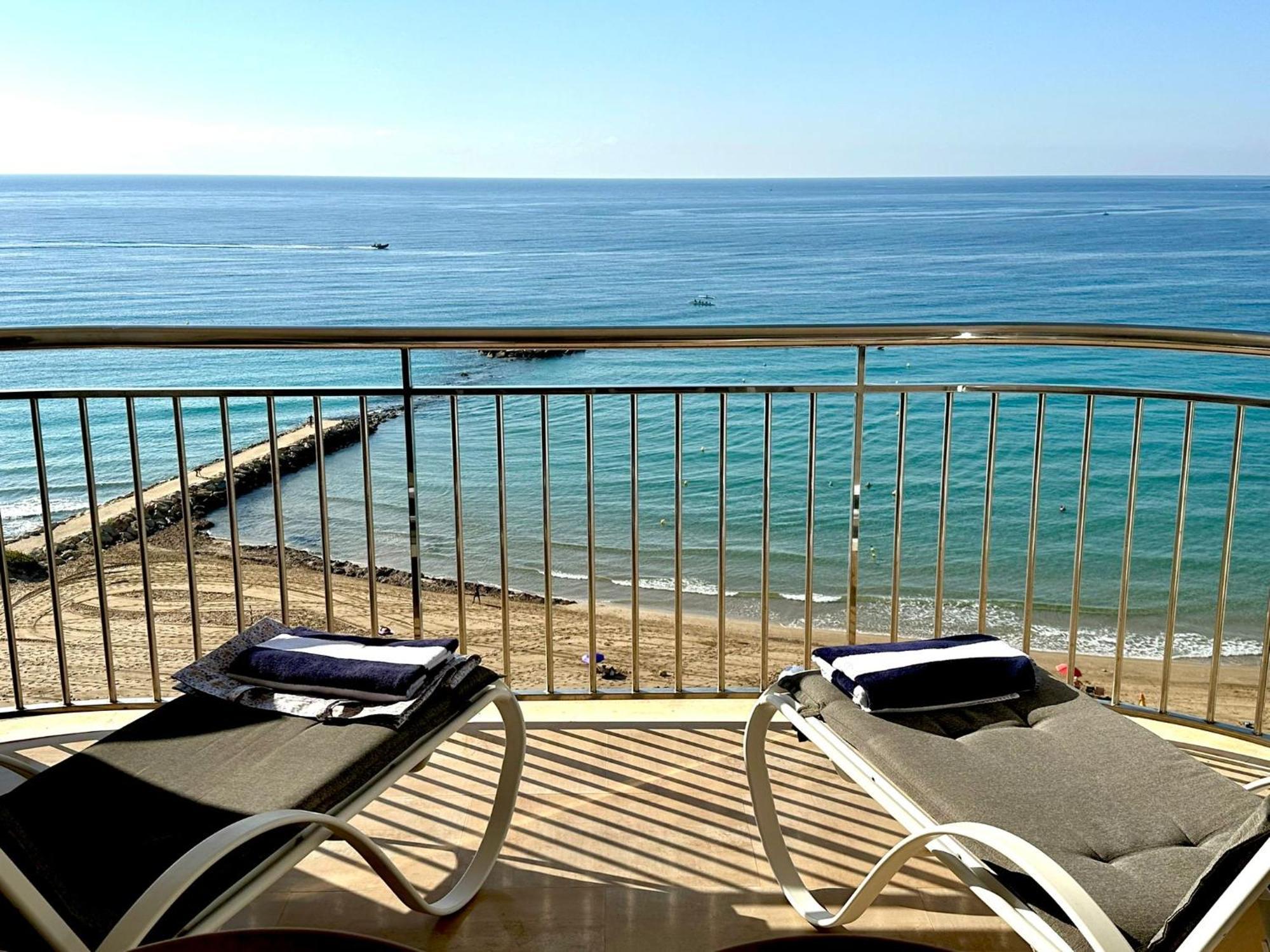 Porto Azul 10A Frontal Penon & Sea View First Line Arenal Beach Calpe Buitenkant foto