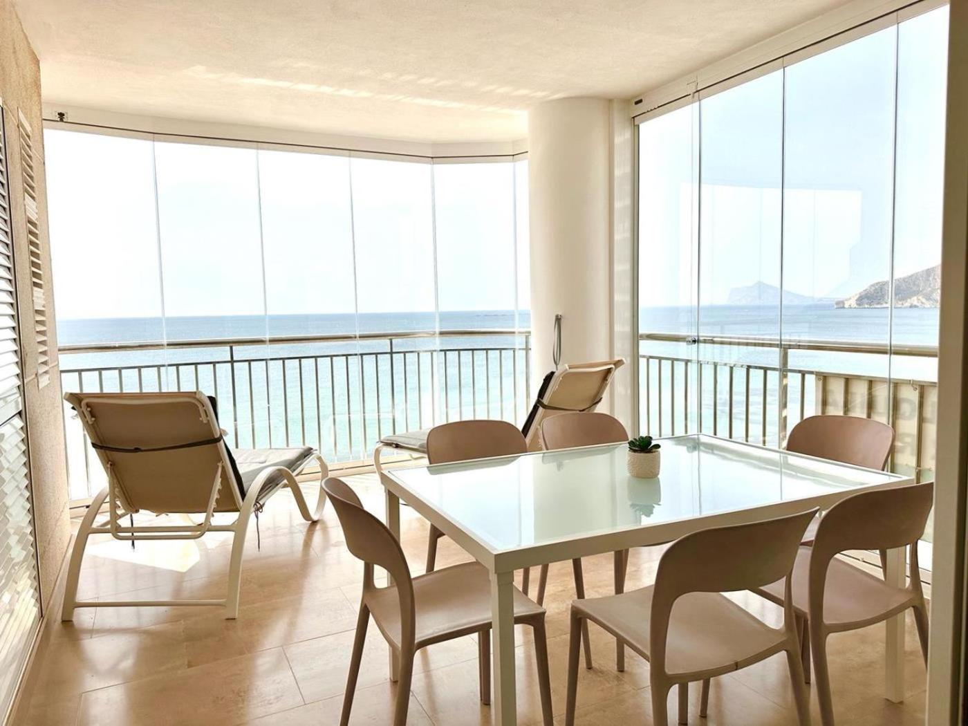 Porto Azul 10A Frontal Penon & Sea View First Line Arenal Beach Calpe Buitenkant foto
