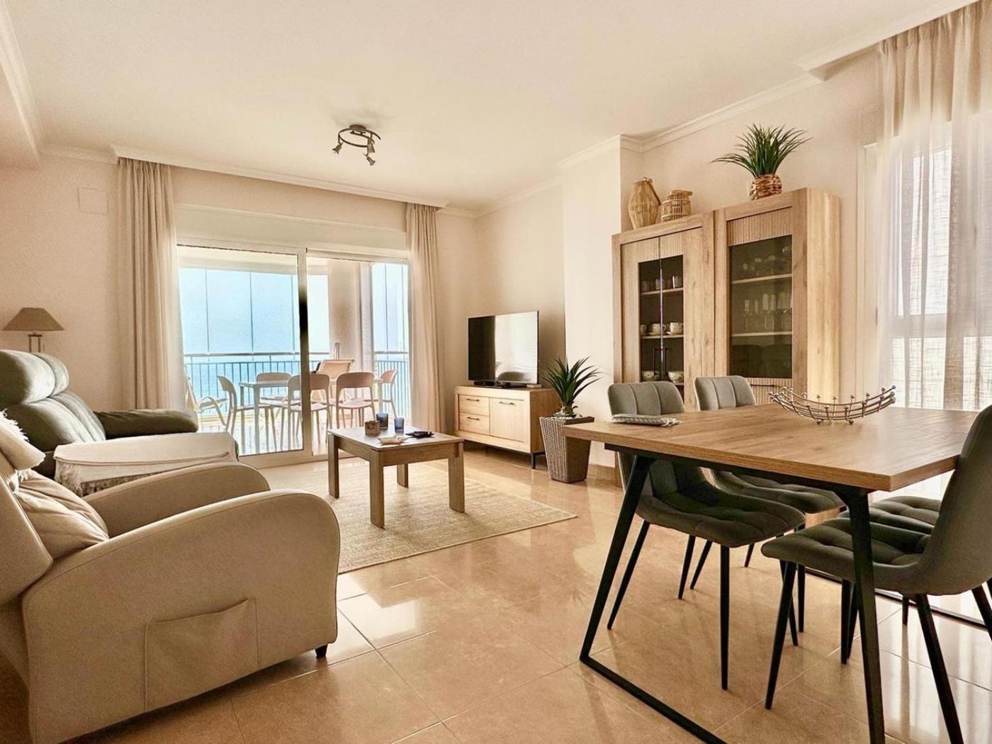 Porto Azul 10A Frontal Penon & Sea View First Line Arenal Beach Calpe Buitenkant foto